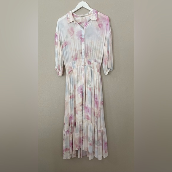 Z Supply Watercolor Floral Maxi Dress Size Medium - Picture 2 of 7